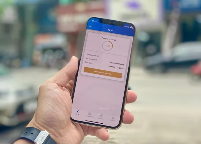 kiểm tra hạn chữ ký số trên điện thoại