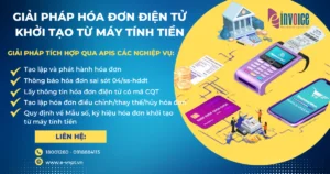 Giải pháp Hóa đơn điện tử khởi tạo từ máy tính tiền