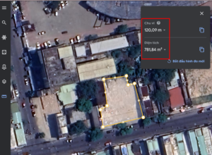 cach do dien tich dat bang dien thoai iphone hinh 2