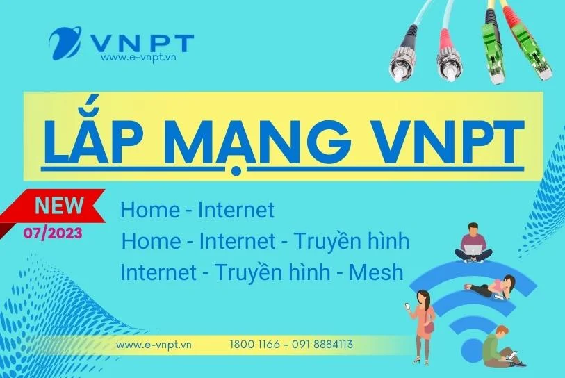 Lắp mạng VNPT cho gia đình gói Internet, Internet Truyền hình, gói combo Internet Truyền hình data, gói Internet kèm thiết bị Mesh Lắp mạng VNPT cho gia đình gói Internet, Internet Truyền hình, gói combo Internet Truyền hình data, gói Internet kèm thiết bị Mesh