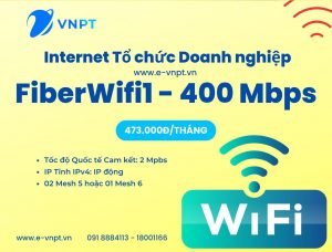 Lắp Wifi VNPT 400Mpbs - - FiberWifi 1